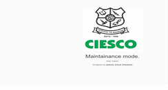 Desktop Screenshot of ciesco.org