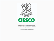 Tablet Screenshot of ciesco.org
